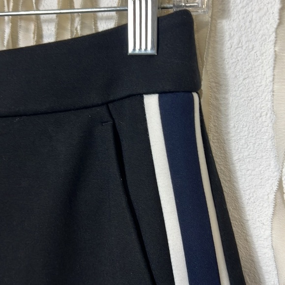 SOLD Boden Tuxedo Stripe Ankle Zip Trousers Size 4Tall - Picture 7 of 11